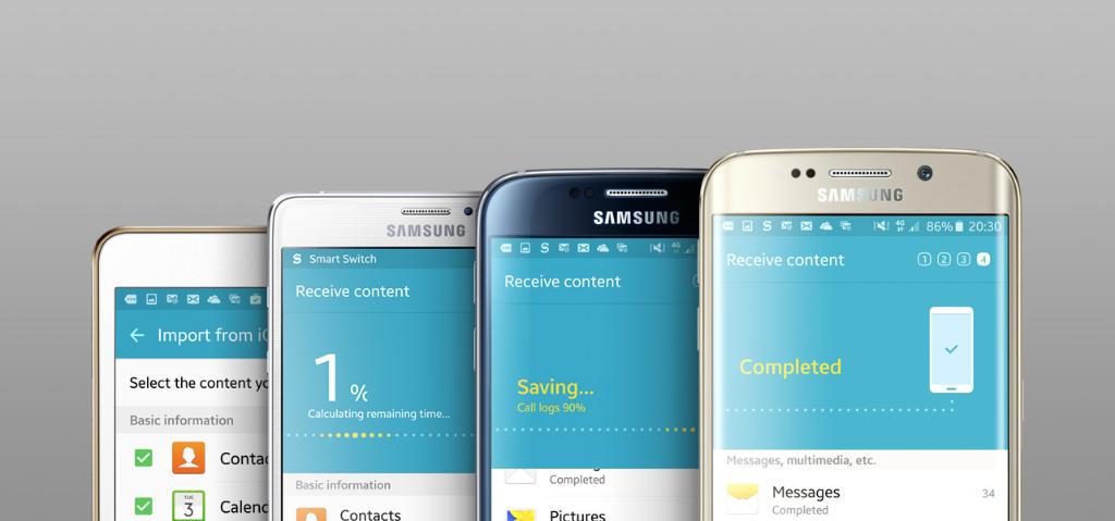 SamsungSG's tweet image. The easiest way to transfer content to your new Samsung Galaxy device - #SamsungSmartSwitch!