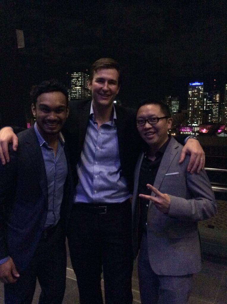 pmiac's tweet photo. Having a great tIme w/ @pmiac @jamarasekera @meetdux @davidnoelong #pmiac15 http://t.co/0KMI268p04