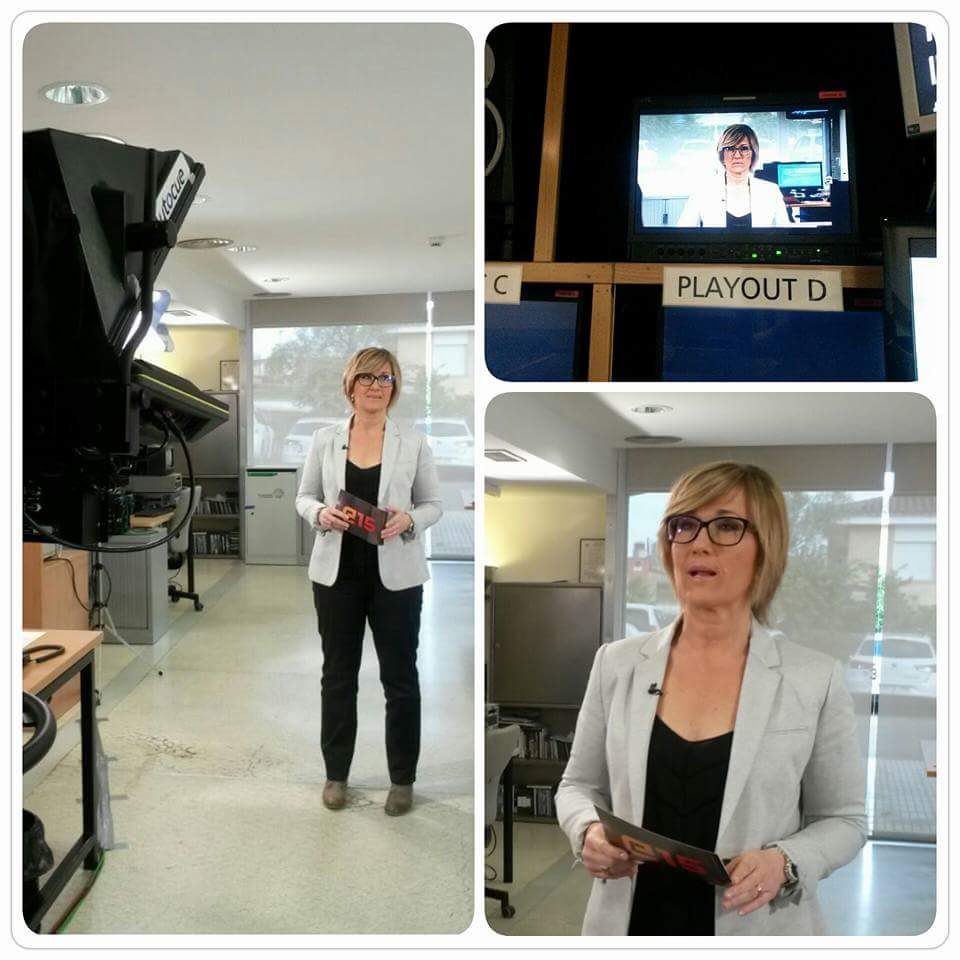 Després de la pausa d'eleccions,  de nou a #TV3 comarques a fer el #maquillatge i la #perruqueria de l'Isabel!