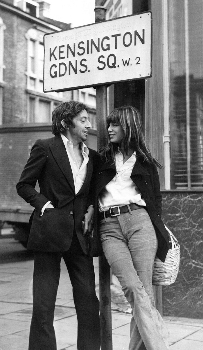 Rob Baker Twitterissa Serge Gainsbourg And Jane Birkin Somewhere In London In 1971 Http T Co Vkkndd08oy Twitter