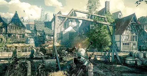 Games_Architect's tweet image. Tudor styled architecture in the fantasy world of #Witcher3 #gamedesign #gameworld #gaming