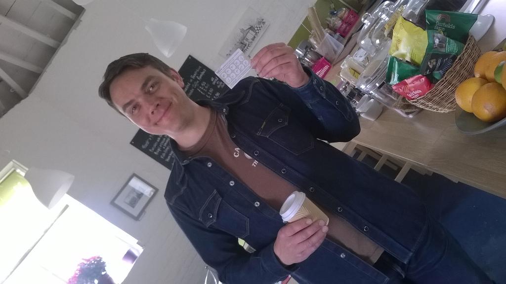 ThePumpHouseRCY's tweet image. Congrats Matt @IronHeartDenim, 1st person to fill our loyalty card. #Coffee on us next time! #flatwhite #Mattwhite