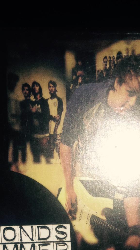 blurryseconds's tweet photo. That moment you see @piercethevic on the @5SOS Somewhere New EP #5SOSAtBigWeekend #5sosfam #PTV http://t.co/IlZ2C0tDQW