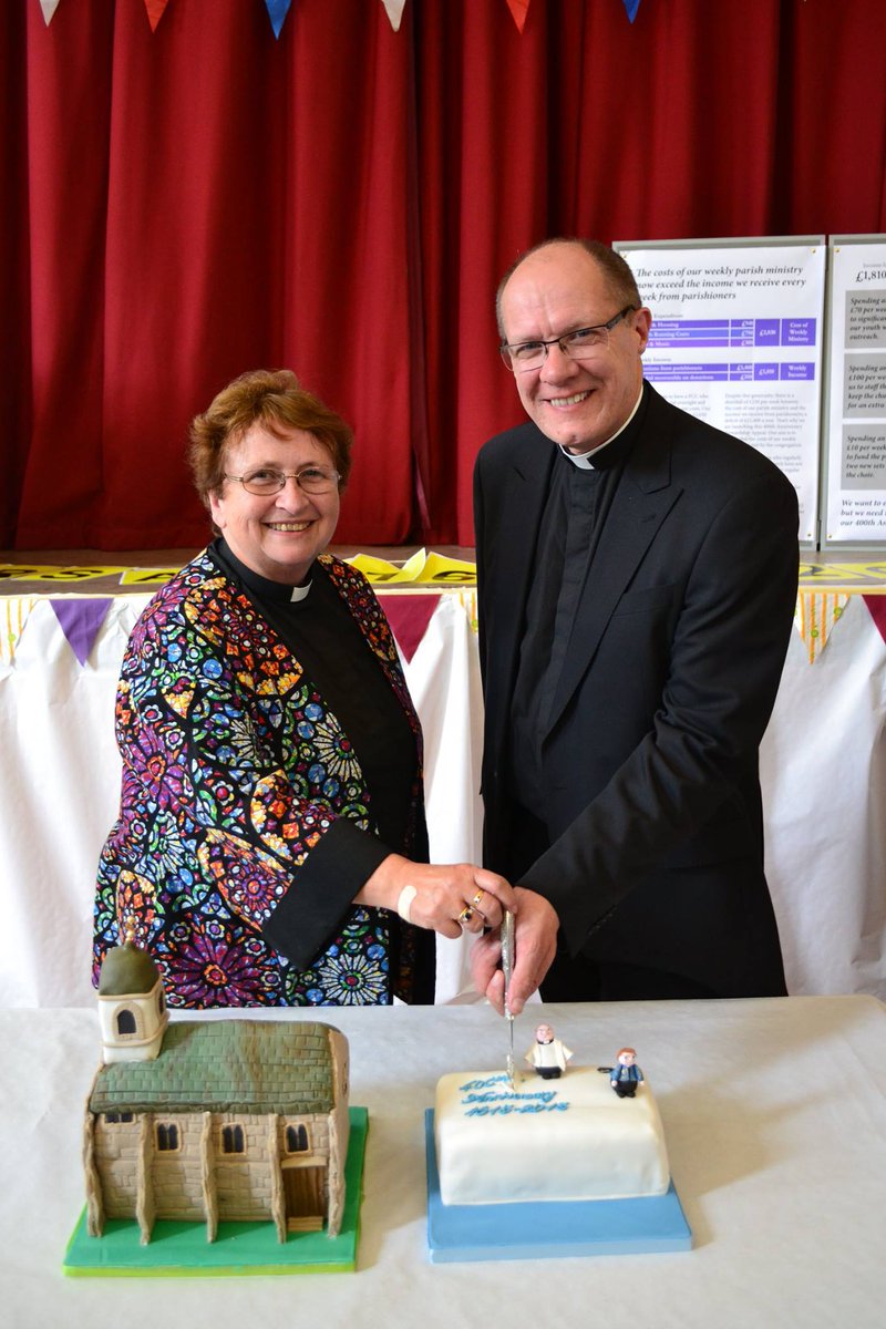 ChristChurchN14's tweet photo. Fr Chrichton &amp; Revd @HazelMiall our clergy team from Sept; will we be the 1st church led by @stmellitus alumni? http://t.co/KT69T8Oob5