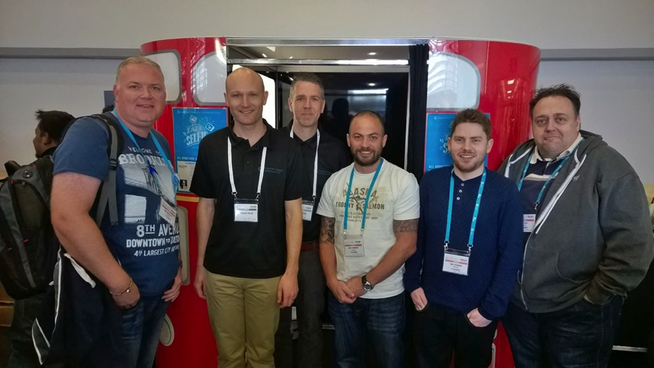 C5Alliance's tweet photo. C5 Director .@gusfraser and his team represented C5 at this year's #SharePointEvolution  http://t.co/xZUOPSE6x6 http://t.co/ltUJO4lVeY