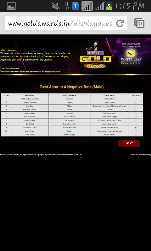 ShivalikaTina's tweet image. The Witty And D Handsomest Villian in #YehHaiMohabbatein ..Voted For @singhh_sangram in #NegativeRole for #GoldAwrds