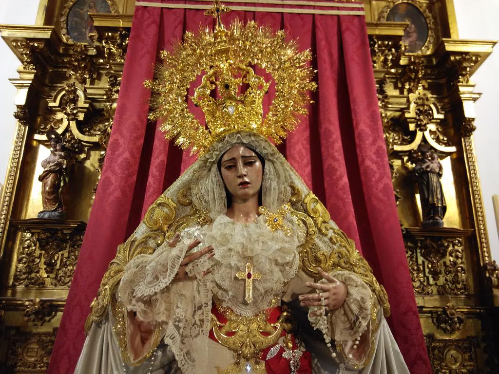 Hoy, 25 de Mayo, festividad de Nuestra Señora de la Salud, te felicitamos a ti, Madre de la Salud