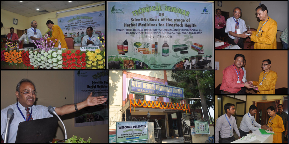 ayurvet's tweet photo. successfully organised a Technical Seminar "Scientific Basis of the usage of Herbal Medicines for #Livestock #Health" http://t.co/a9UPCjGwZn