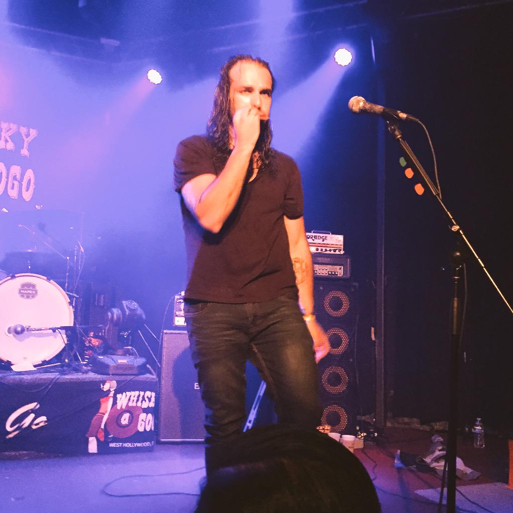 VelvetBlackBand's tweet photo. The Whisky in West Hollywood last Friday. #GuiltyAsSinTour http://t.co/aSzJ0sYiOR