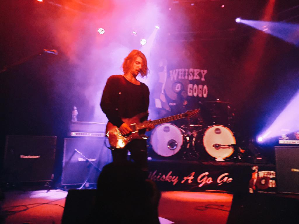 VelvetBlackBand's tweet photo. The Whisky in West Hollywood last Friday. #GuiltyAsSinTour http://t.co/aSzJ0sYiOR