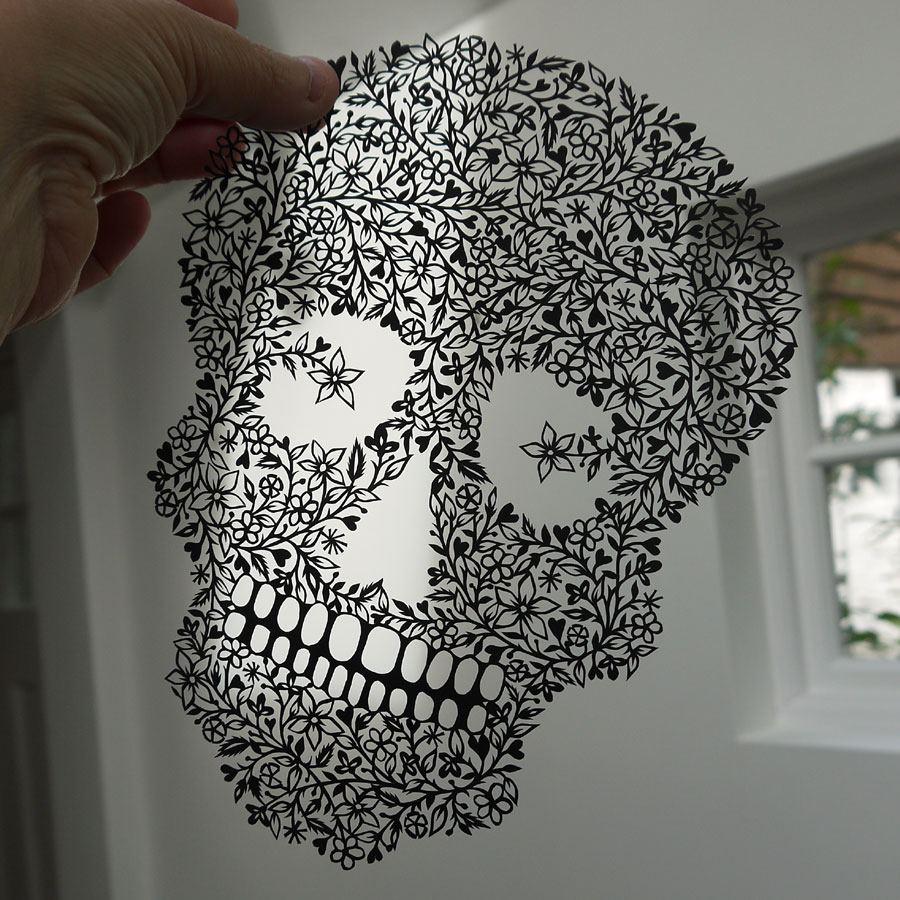 designerhumor's tweet photo. Cut from a single piece of black paper http://t.co/ATEjdVtJWE