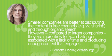 Expert insights from <a href="/henriettehedlov/">Henriette Hedløv</a> in our latest Content Marketing Report [Nordic Edition] hubs.ly/y0QxhN0