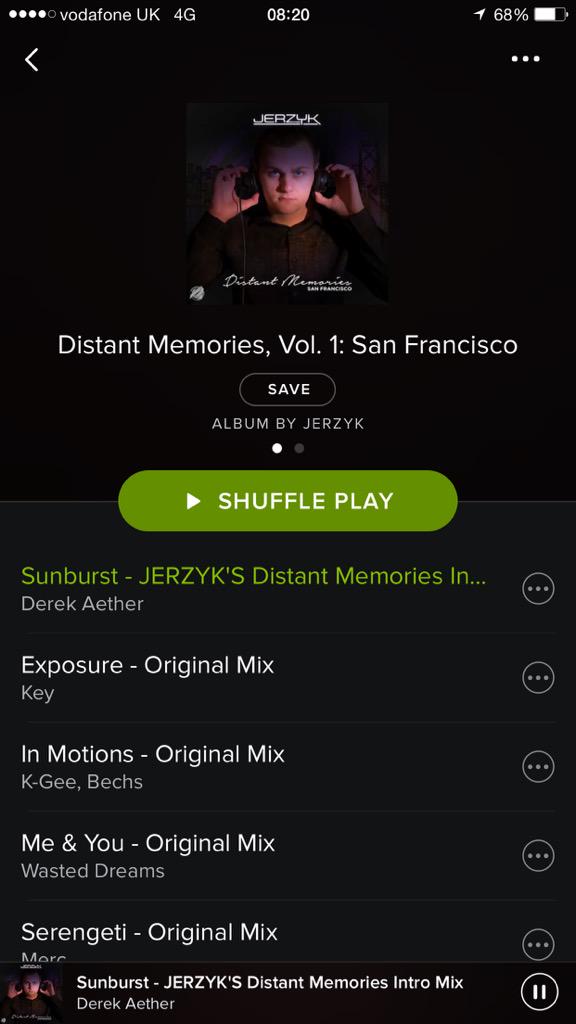 JerzykMusic's tweet image. Distant Memories San Fran is now out on all stores! For a free copy click here open.spotify.com/album/1VJetw0X… #trancefamily