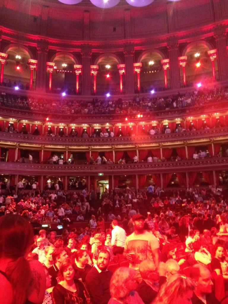 eoho's tweet photo. Dutch Invasion. Sir Guus. We blew the roof off.#royalalberthall http://t.co/qWBctDBUwe