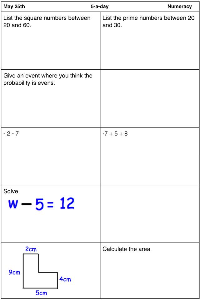Corbettmaths's tweet photo. Want to improve your maths results? Try today's Numeracy #5aday from http://t.co/5PihVsBng4 http://t.co/uzJzx9ReSa