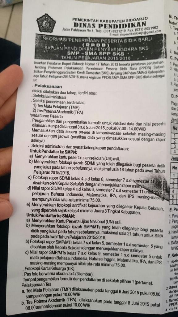 _arsef_'s tweet photo. Yak ini info SMAN SKS  #ralat #9Flappy http://t.co/uKMPJSqGSY