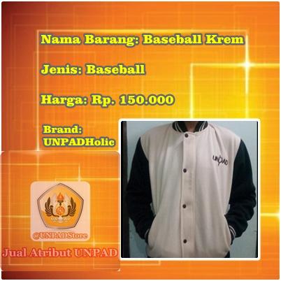 UNPADStore's tweet photo. Nama Barang: Baseball UNPAD | Warna: Krem | Harga: Rp. 150.000,- | CP: 0856-214-3738 http://t.co/5zCVswEers