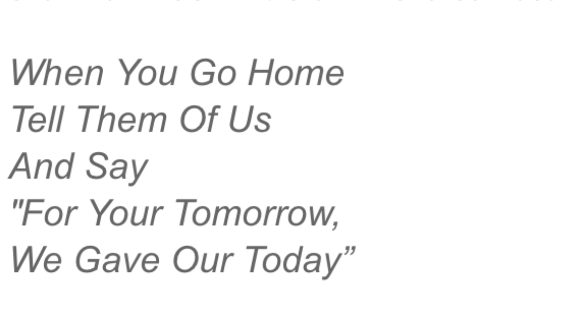 AdamSchefter's tweet photo. Message from initial Memorial Day tweet came from English poet John Maxwell Edmonds, and the actual words were: http://t.co/KY7ORwk3MY