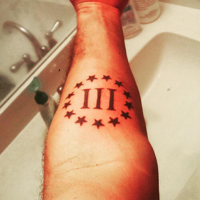 Patriot_Ink_'s tweet image. Some #badass #3per #ink from @rileyndavis #love #patriotic #inkedup #bodyart #merica #molonlabe #2a #patriot_ink_