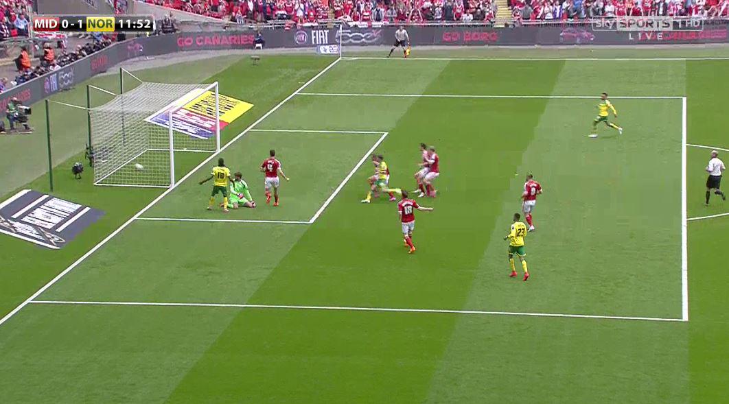 SkyFootball's tweet image. GOAL! Middlesbrough 0-1 Norwich City (Jerome) Live on Sky Sports 1 HD or follow it here: bit.ly/1Q3mqHS #FL72