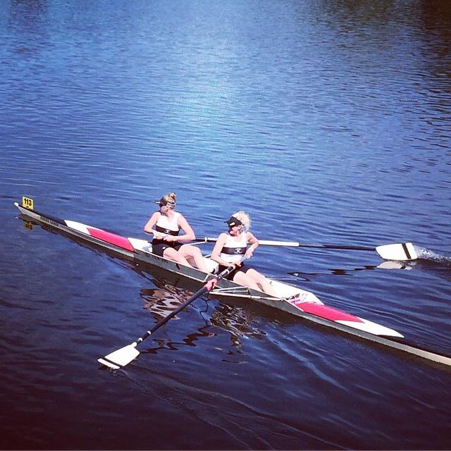 elles_oars's tweet photo. Superb regatta -Just got to decide where we go next ! @llandaffrc @bethanr0berts #coxlesspair #rowing #thisgirlcan http://t.co/PVPz2epE3a