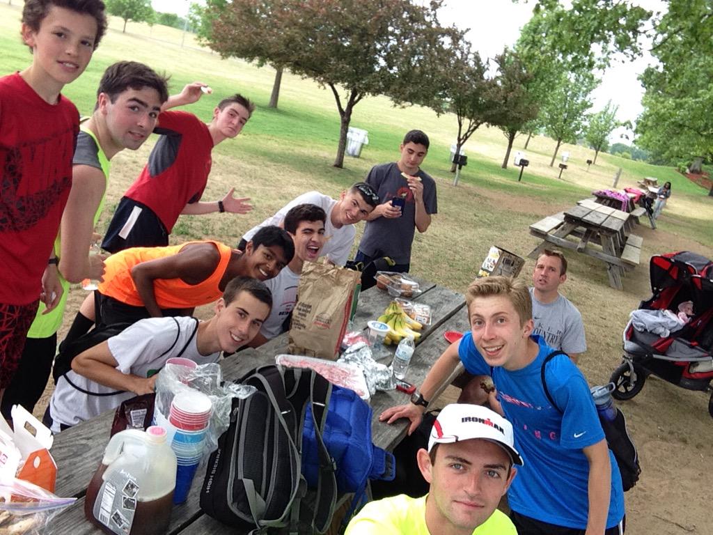 Bison_Track's tweet photo. D-squad takes The Crossings for Memorial Day http://t.co/K9ncc8lXRz