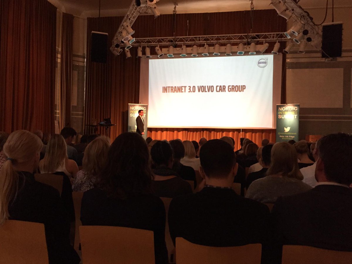 CJEngberg's tweet photo. Fullt hus! #norintra @nordicintranet http://t.co/oAiIMXx8F1