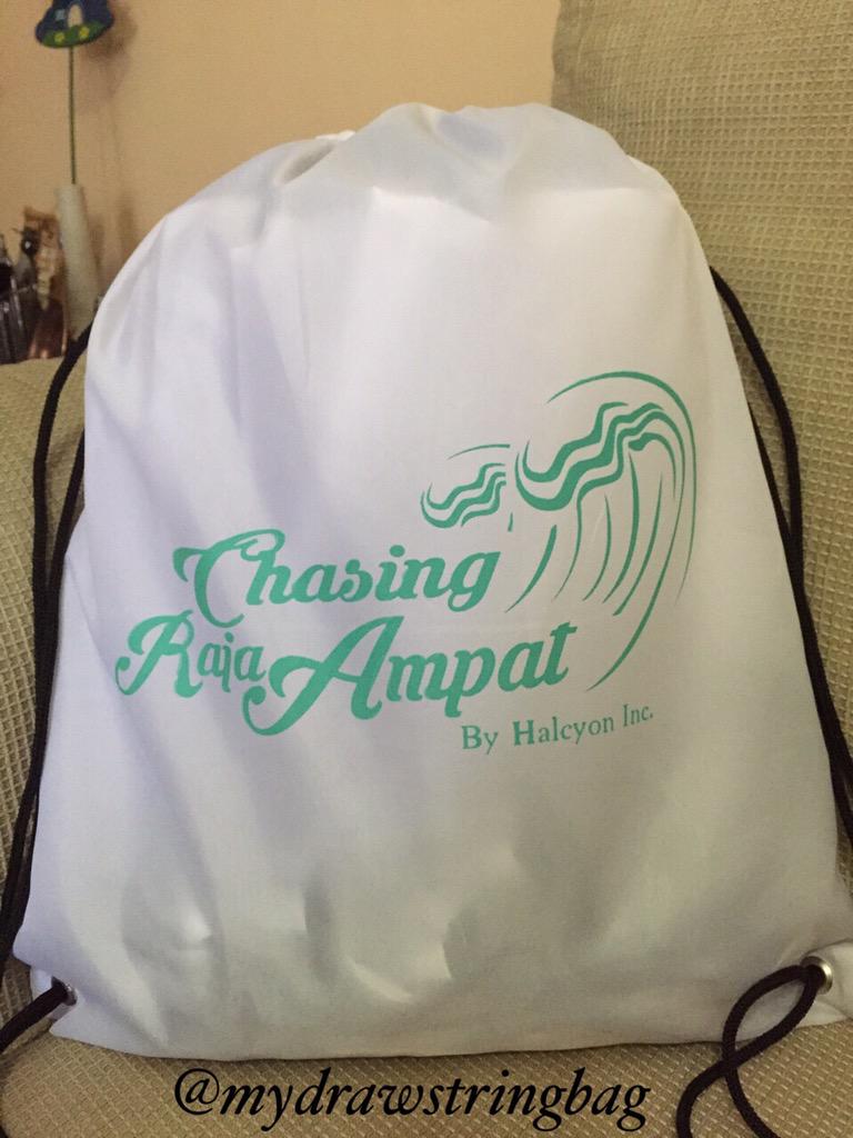 mydrawstringbag's tweet photo. Project 60 #rajaampat #parasut #tasserut #mydrawstringbag #jogja http://t.co/EZVotnVUpc
