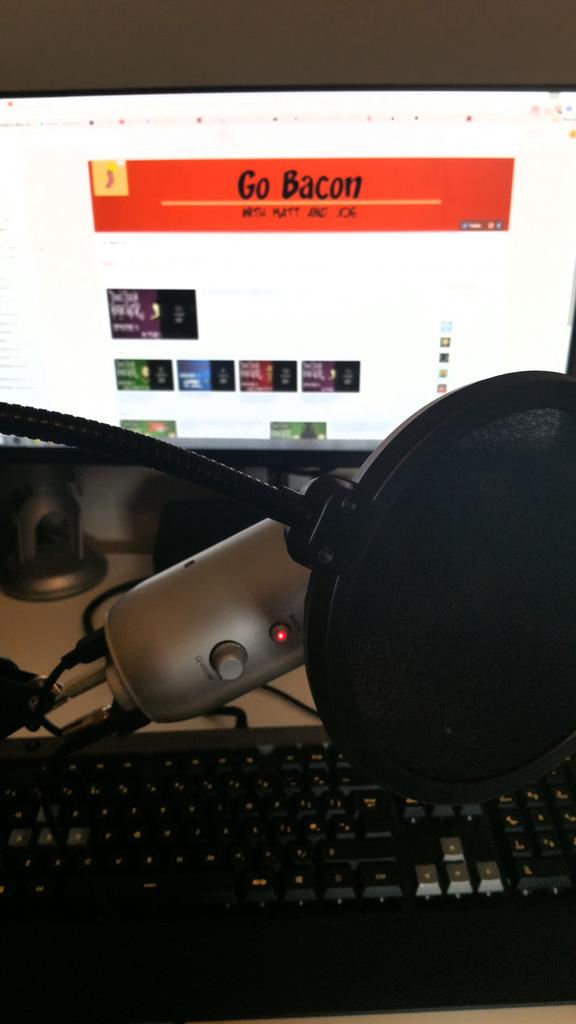 Go_Bacon's tweet photo. Exams are over, we are back! Full day of recording ahead! #soon http://t.co/8gMxrsVg12