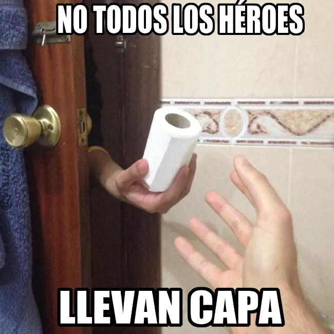 no todos los héroes llevan capa
