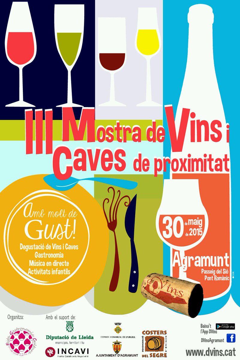 analec1's tweet photo. Us esperem dissabte a Agramunt!!! @vallcorbi @AidaFlix @DO_CostersSegre @salvadonalec http://t.co/TbTSVk3G2Z