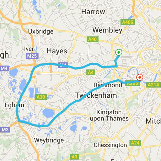 Sam_Hufton's tweet photo. @Uber how can you let drivers get away with this? http://t.co/UHCdc8goRx