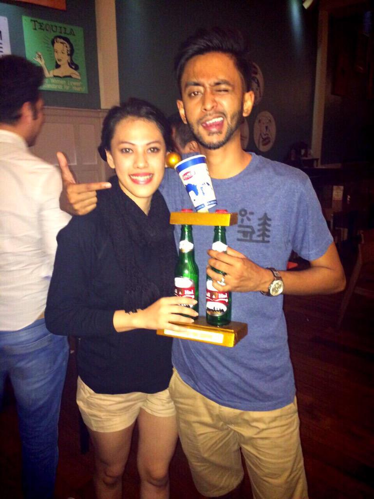 <a href="/SpankysRibs/"> Spanky's Ribs </a> <a href="/beerBalihai/">Bali Hai Brewery Ind</a> Final Beerpong Tournament Champion! #redit #bandungpong #indonesiapong