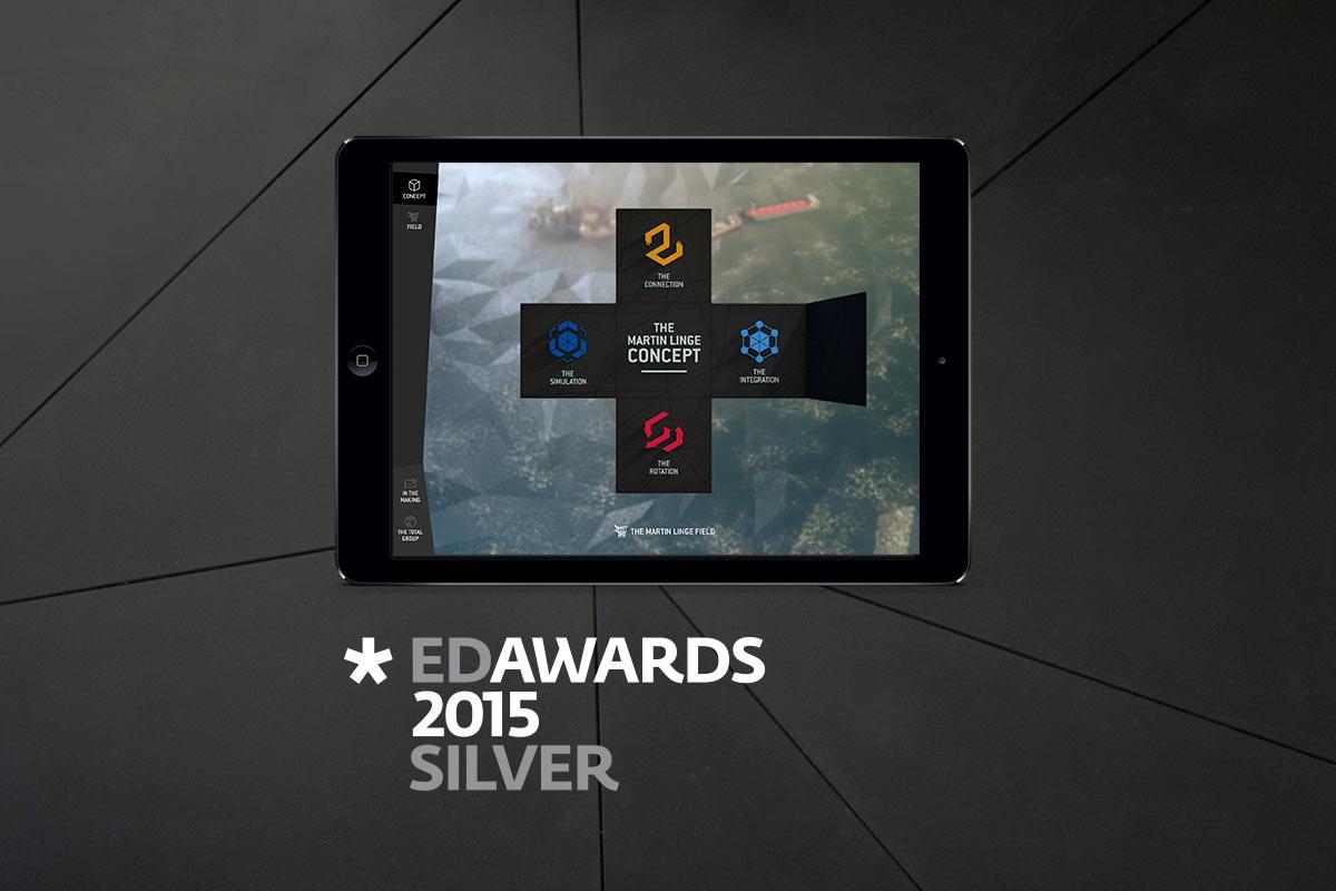 Da er det offisielt: Sølv til Fasett i ED-Awards.tinyurl.com/pjcnulc #EDAwards15 #ifasett