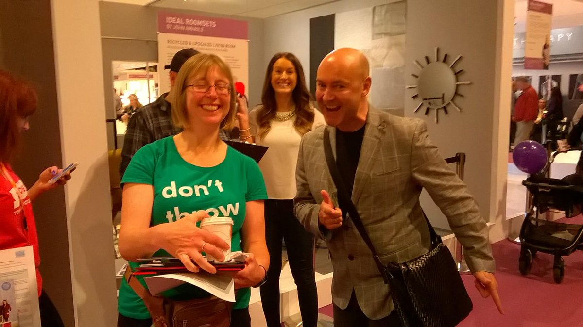 revolvereuse's tweet photo. Listen out for @ZeroWasteScot Miriam talking #reuse with the lovely @johnamabile @1025Clyde1 @KnoxyDiane #IHSS15 http://t.co/oMg46wOiwV