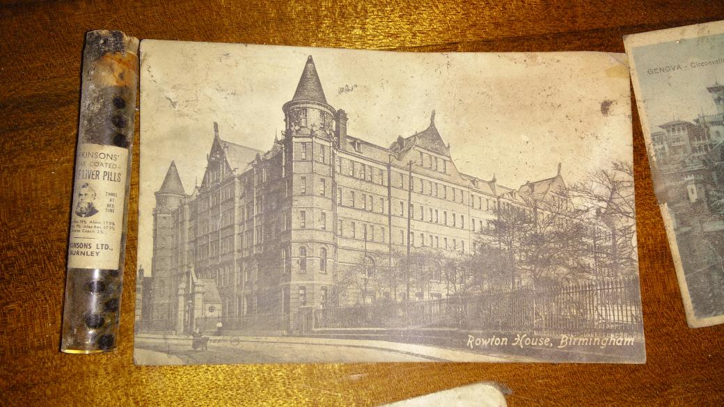 samnung's tweet photo. @brumpic just found a nice collection of old postcards behind a skirting board, including this one of @ParagonBirm http://t.co/Wlz1LsFefT