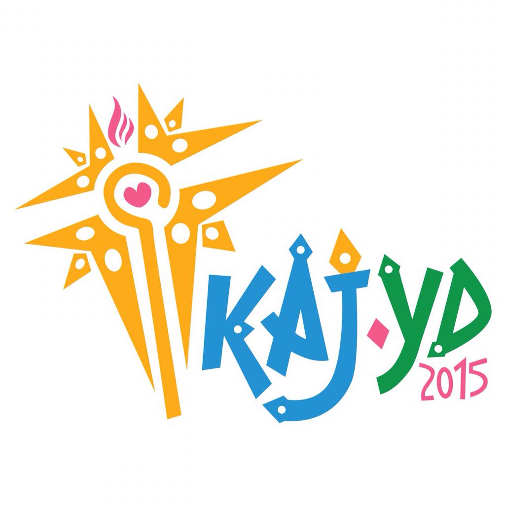 Logo resmi KAJ Youth Day 2015
"Gw OMK, Gw Berani +"
#KAJYD2015