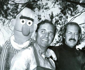 Bert, Cookie Monster, Grover, Miss Piggy, Fozzie Bear, Yoda, and Fungus from Monsters, Inc. Happy Birthday, Frank Oz! 