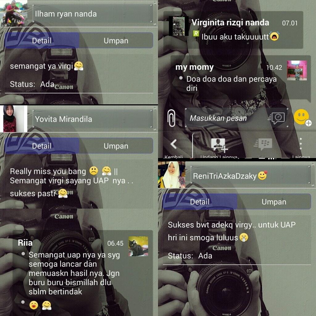 Penyemangat tadi pagii 😘😅😇