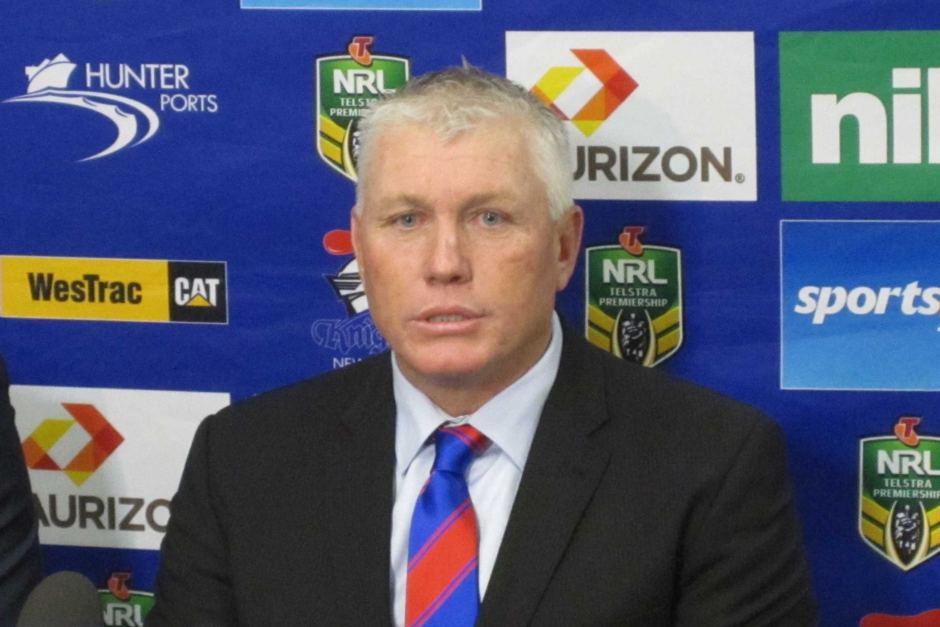 sportsbetcomau's tweet photo. "Errm...Wayne just said to blame Origin."
#NRLKnightsBroncos http://t.co/XLAQSr0Kph