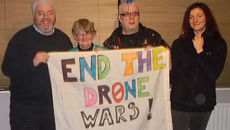 Drone_Wars_UK's tweet photo. UK drone protesters go on trial this week. Come along / send msg of support: https://t.co/Kgv6XazmXU Pls RT  #drones http://t.co/kKAjEJ9MKA