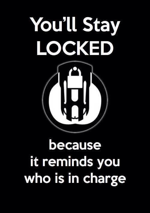 ToppleMi's tweet photo. #chastity #KINK #MASTERRT http://t.co/efad0JLCxC
