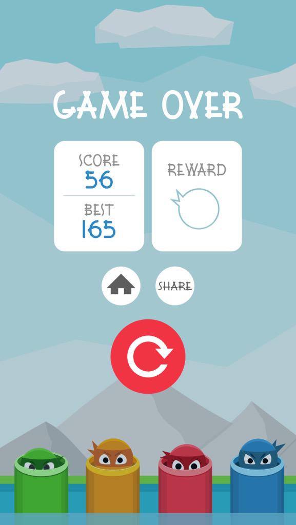 4ninja_game's tweet photo. 🚀 #4Ninja is live on #AppStore and #PlayStore Download Now! 👀 #iosgames #androidgames #downloadnow http://t.co/tiNioBHL1J