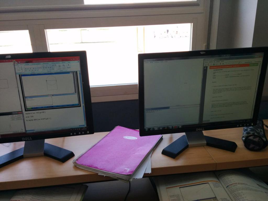 Prácticas de programación con Winlogo.
4º ESO.