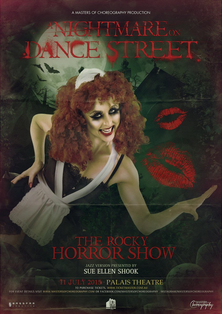MOC_Australia's tweet photo. A NIGHTMARE ON DANCE STREET @PalaisTheatre
TICKETS ON SALE!
http://t.co/1ego0JZuPd

#MOC #rockyhorrorshow #melbourne http://t.co/LuuIHmYoPz