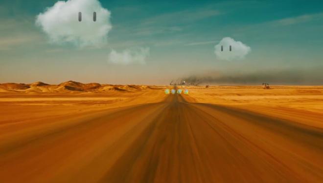 Maravilloso: 'Mad Max: Furia en la carretera' transformada en 'Mario Kart'. ow.ly/NnYJp