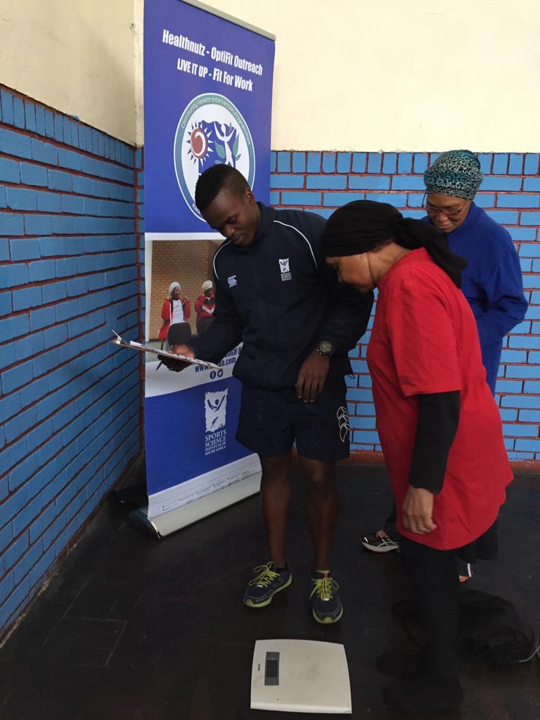 Sportscience_sa's tweet photo. Next up is our Hanover Park OptiFit branch #SSISAchips #communityhealth #fitness #keepitupladies http://t.co/WnhU8c8O4X