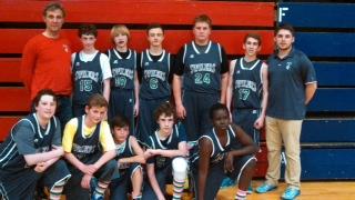 swilersbball's tweet photo. Our U14 team with coaches @Scottygreen500  and Gerry Puddister #swilersacadia2k15 #goswilers http://t.co/77pGPJF8kE