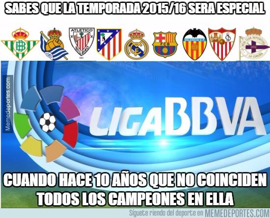memedeportes's tweet photo. Sabes que la temporada 2015/16 será especial...  http://t.co/vNCNiP8rN1 http://t.co/rldtEmUhaQ