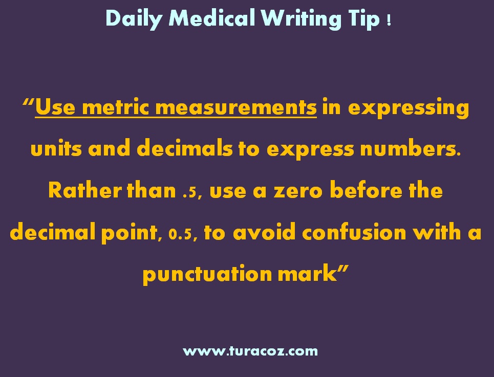 turacoz's tweet photo. #DailyMedicalWritingTip http://t.co/1KlQmsan8j